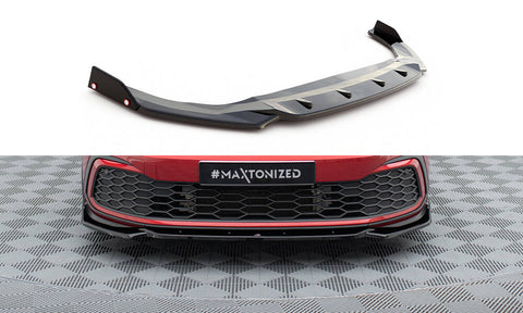 Maxton Design - Front Splitter V.2 + Flaps Volkswagen Golf GTI / GTE / R-Line MK8