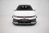 Maxton Design - Front Splitter V.2 + Flaps Volkswagen Golf GTI / GTE / R-Line MK8 (Facelift)