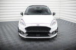 Maxton Design - Front Splitter V.2 Ford Fiesta ST / ST-Line MK8