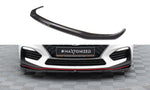 Maxton Design - Front Splitter V.2 Hyundai I30N MK3 Hatchback / Fastback