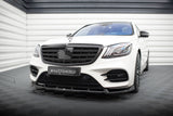 Maxton Design - Front Splitter V.2 Mercedes Benz S-Class AMG-Line W222 (Facelift) Front Spoiler Maxton Design royalty-bespoke.myshopify.com 