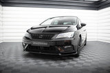 Maxton Design - Front Splitter V.2 Seat Leon MK3 (Facelift)