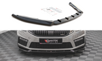 Maxton Design - Front Splitter V.2 Skoda Octavia RS MK3 (Facelift)