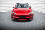 Maxton Design - Front Splitter V.2 Tesla Model 3 Project Highland (Facelift)