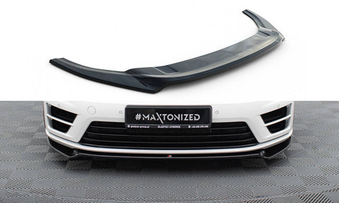 Maxton Design - Front Splitter V.2 Volkswagen Golf R / R-Line MK7