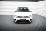 Maxton Design - Front Splitter V.2 Volkswagen Golf R / R-Line MK7