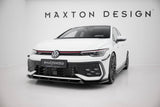 Maxton Design - Front Splitter V.2 Volkswagen Golf GTI / GTE / R-Line MK8 (Facelift)