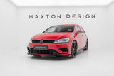 Maxton Design - Front Splitter V.2 Volkswagen Golf R / R-Line MK7.5