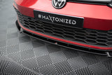 Maxton Design - Front Splitter V.3 + Flaps Volkswagen Golf GTI / GTE / R-Line MK8 Front Spoiler Maxton Design royalty-bespoke.myshopify.com 