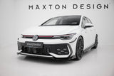 Maxton Design - Front Splitter V.3 + Flaps Volkswagen Golf GTI / GTE / R-Line MK8 (Facelift)