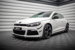 Maxton Design - Front Splitter + Flaps V.3 Volkswagen Scirocco R MK3