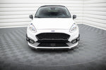 Maxton Design - Front Splitter V.3 Ford Fiesta ST / ST-Line MK8