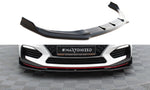 Maxton Design - Front Splitter V.3 Hyundai I30N MK3 Hatchback / Fastback