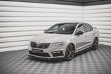 Maxton Design - Front Splitter V.3 Skoda Octavia RS MK3 (Facelift)