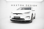 Maxton Design - Front Splitter V.3 Tesla Model X MK1 (Facelift) Front Spoiler Maxton Design royalty-bespoke.myshopify.com 