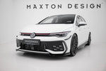 Maxton Design - Front Splitter V.3 Volkswagen Golf GTI / GTE / R-Line MK8 (Facelift)