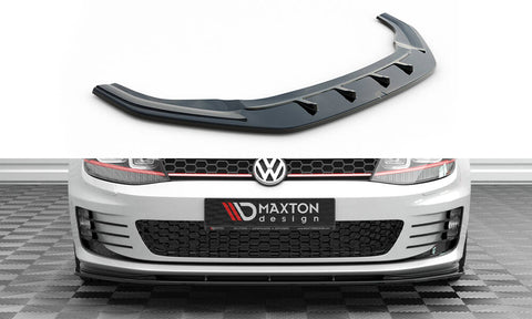 Maxton Design - Front Splitter V.3 Volkswagen Golf GTI MK7 Front Spoiler Maxton Design royalty-bespoke.myshopify.com 