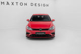 Maxton Design - Front Splitter V.3 Volkswagen Golf R / R-Line MK7.5