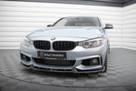 Maxton Design - Front Splitter V.4 BMW Series 4 Coupe / Gran Coupe / Cabrio M-Pack F32 / F36 / F33 Front Spoiler Maxton Design royalty-bespoke.myshopify.com 