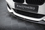 Maxton Design - Front Splitter V.4 CSL Look BMW Series 1 M-Pack / M140i F20 (Facelift)