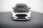 Maxton Design - Front Splitter V.4 Ford Fiesta ST MK7 (Facelift)