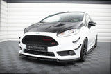 Maxton Design - Front Splitter V.4 Ford Fiesta ST MK7 (Facelift)