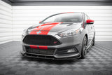 Maxton Design - Front Splitter V.4 Ford Focus ST MK3 (Facelift)