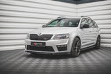 Maxton Design - Front Splitter V.4 Skoda Octavia RS MK3 Hatchback / Estate Front Spoiler Maxton Design royalty-bespoke.myshopify.com 