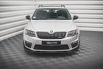 Maxton Design - Front Splitter V.4 Skoda Octavia RS MK3 Hatchback / Estate