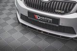 Maxton Design - Front Splitter V.4 Skoda Octavia RS MK3 Hatchback / Estate