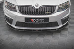 Maxton Design - Front Splitter V.4 Skoda Octavia RS MK3 Hatchback / Estate Front Spoiler Maxton Design royalty-bespoke.myshopify.com 