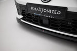 Maxton Design - Front Splitter V.4 Volkswagen Golf GTI / GTE / R-Line MK8 (Facelift)