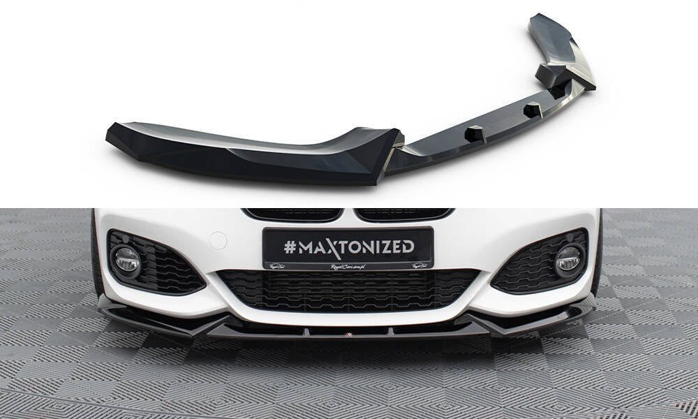 Maxton Design - Front Splitter V.5 BMW Series 1 M-Pack / M140i F20 ...