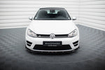 Maxton Design - Front Splitter V.5 + Flaps Volkswagen Golf R MK7