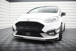 Maxton Design - Front Splitter V.5 Ford Fiesta ST / ST-Line MK8