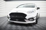 Maxton Design - Front Splitter V.5 Ford Fiesta ST / ST-Line MK8