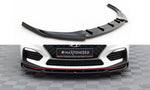 Maxton Design - Front Splitter V.5 Hyundai I30N MK3 Hatchback / Fastback