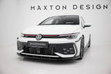 Maxton Design - Front Splitter V.5 Volkswagen Golf GTI / GTE / R-Line MK8 (Facelift)