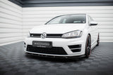 Maxton Design - Front Splitter V.5 Volkswagen Golf R MK7