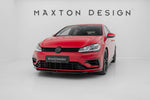 Maxton Design - Front Splitter V.5 Volkswagen Golf R / R-Line MK7.5