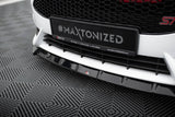 Maxton Design - Front Splitter V.6 + Flaps Ford Fiesta ST MK7 (Facelift)