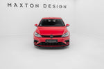 Maxton Design - Front Splitter V.6 Volkswagen Golf R / R-Line MK7.5