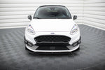 Maxton Design - Front Splitter V.7 Ford Fiesta ST / ST-Line MK8