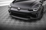 Maxton Design - Front Splitter V.7 Volkswagen Golf R MK8