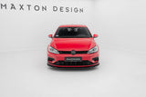 Maxton Design - Front Splitter V.9 Volkswagen Golf R / R-Line MK7.5