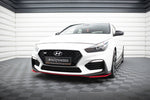 Maxton Design - Front Splitters Hyundai i30N Mk3 Hatchback / Fastback