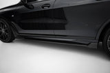 Maxton Design - Carbon Fiber Side Skirts Diffusers BMW X7 M-Pack G07 (Facelift)