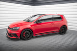 Maxton Design - Racing Side Skirts Diffusers Volkswagen Golf GTI Clubsport MK7