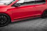 Maxton Design - Racing Side Skirts Diffusers Volkswagen Golf GTI Clubsport MK7