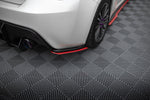 Maxton Design - Rear Side Splitters V.2 Subaru BRZ (Facelift)